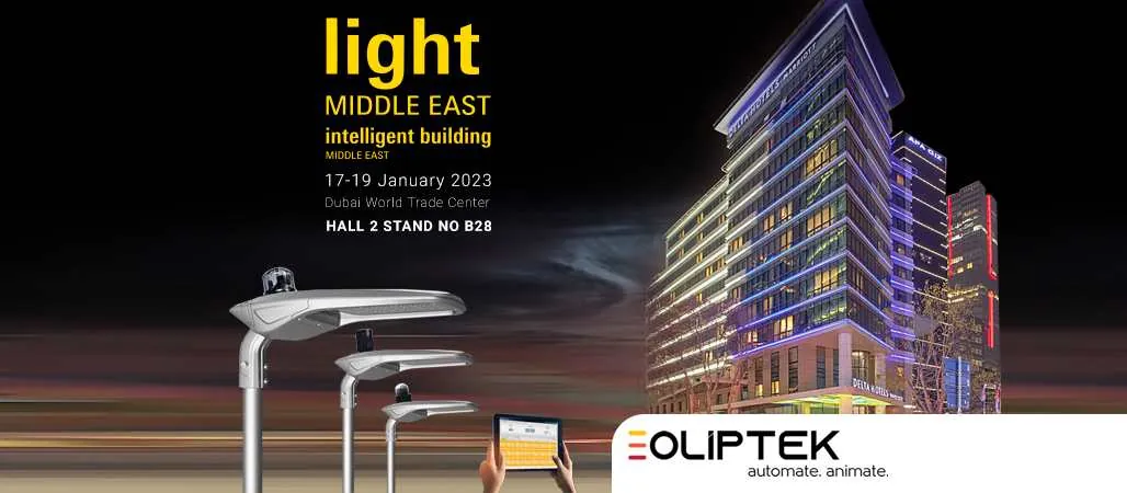 OLIPTEK takes its place at the Light Middle East 2023 Lighting Fair in Dubai!