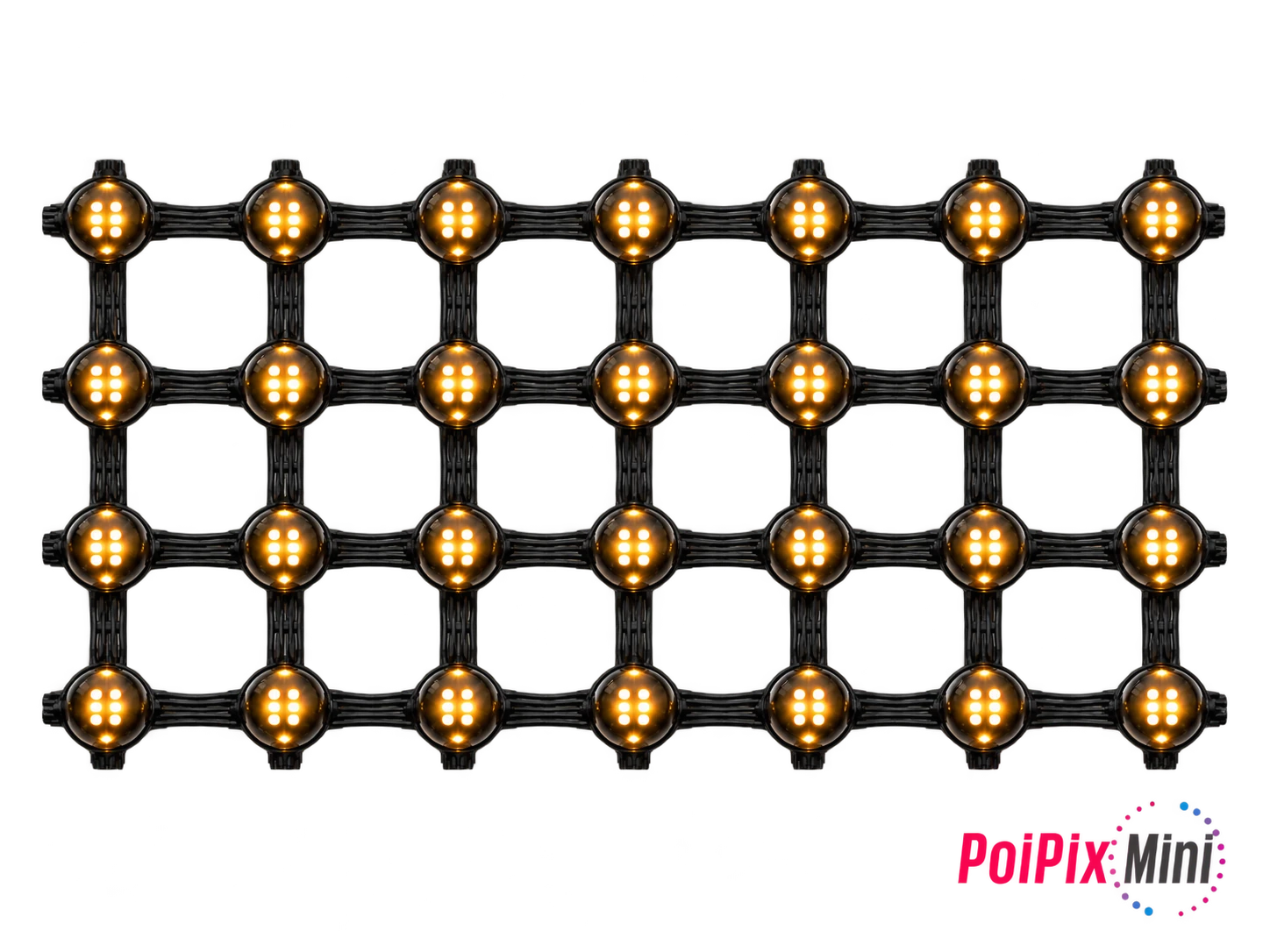PoiPix Mini LED piksellerle oluşturulmuş matris dizilim
