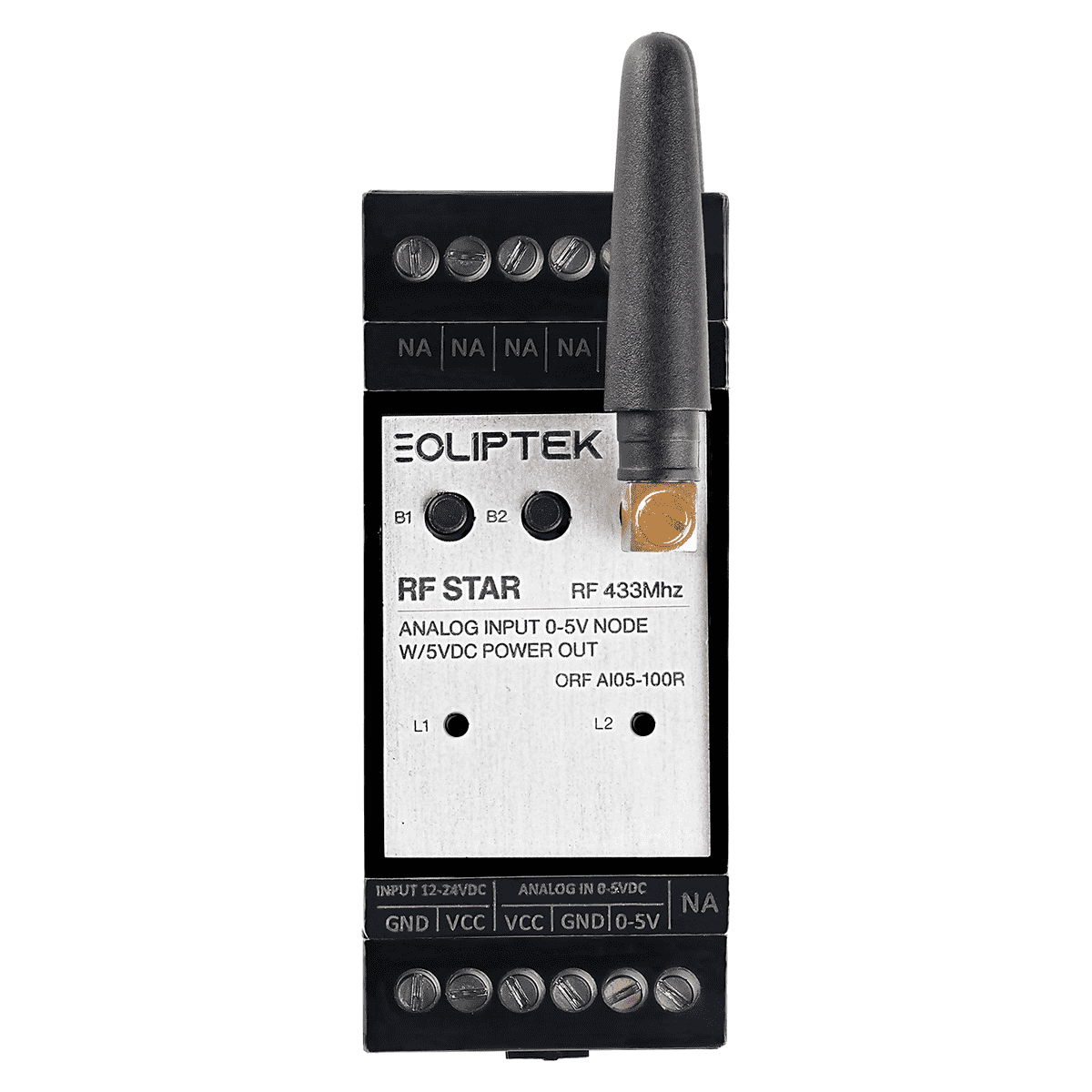 RF 433Mhz 0-5VDC ANALOG GİRİŞ UÇBİRİMİ (5VDC ÇIKIŞLI)