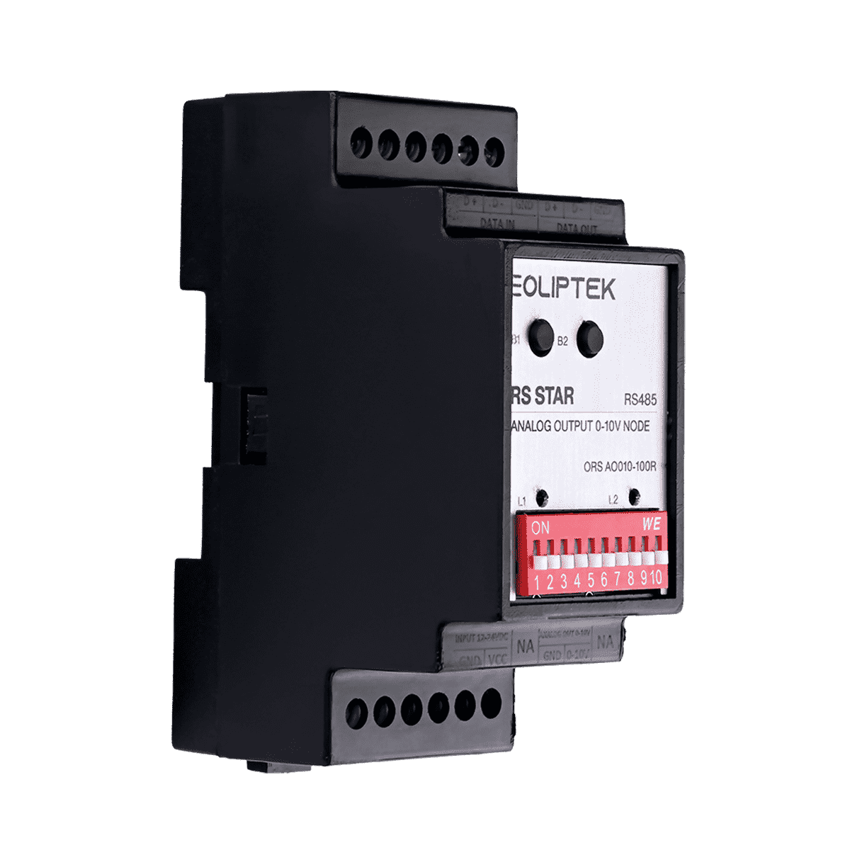 Sortie analogique RS485 0-10V terminal visuel 2