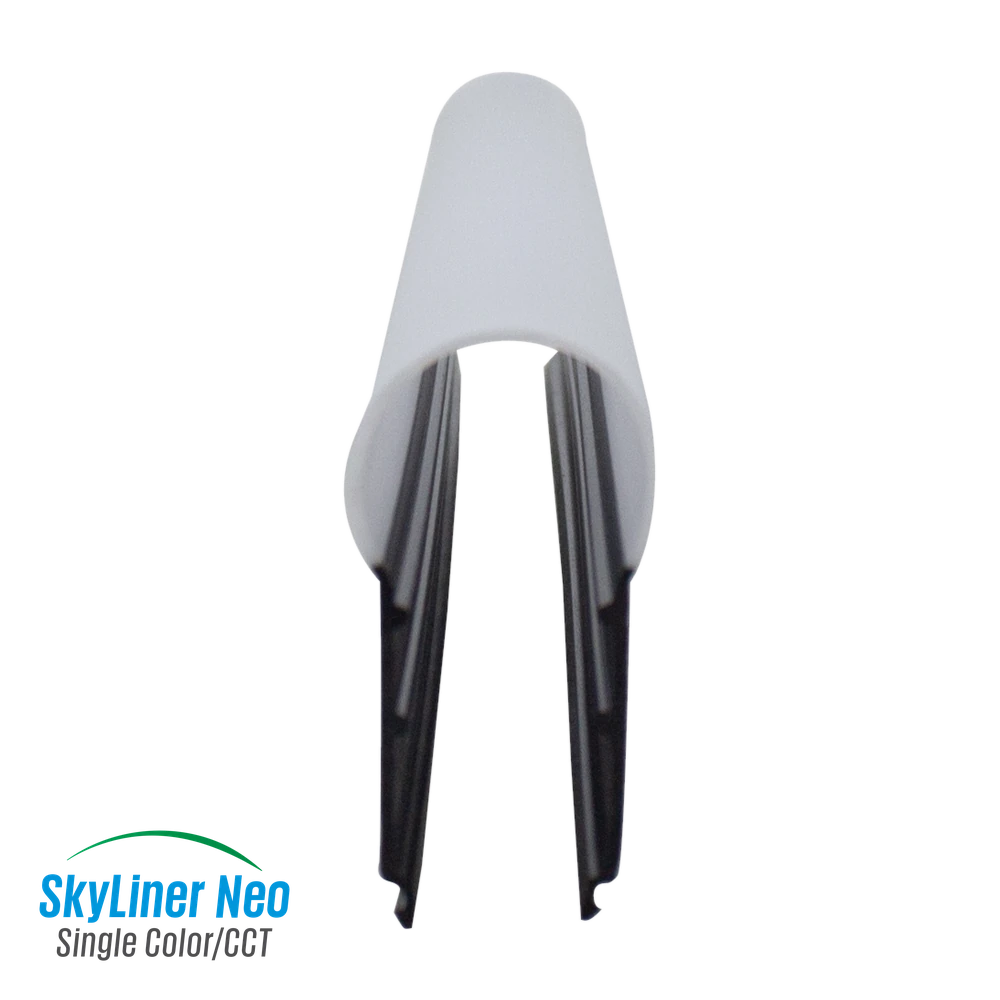SkyLiner Neo Couleur simple/CCT – capot B (sans corps), vue en coupe depuis l’extrémité