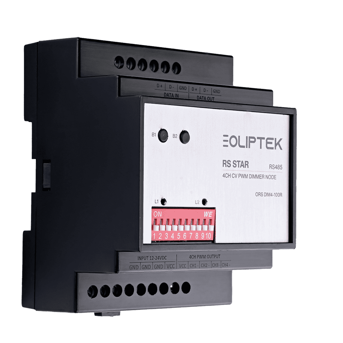 RS485 4 KANAL SABİT GERİLİM PWM DIM UÇBİRİM - Görsel 2