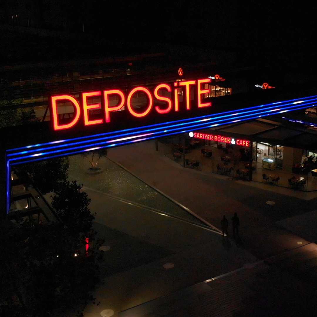 Sinpaş Deposite AVM animasyonu dış cephe aydınlatma-3