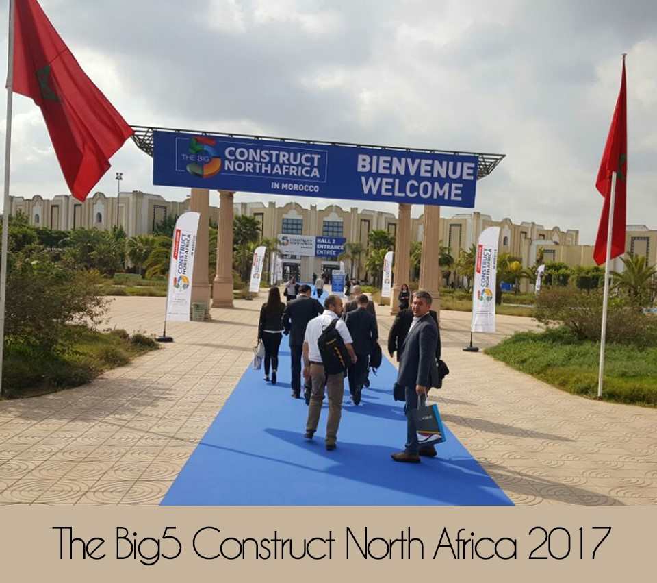 We took part in The Big5 Construct (Building and Construction) North Africa 2017, one of the largest construction fairs in the Middle East