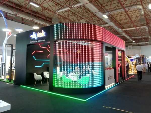 oliptek istanbul light fuar standı