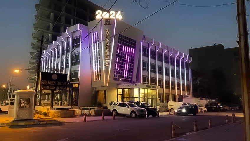 Bağdat Shaheen Hotel’de, SkyLiner RGB Modelimiz Atmosfere Renk Katıyor!